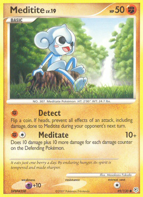 Meditite - Pokémon TCG Card