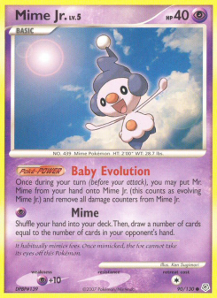 Mime Jr. - pokemon TCG Card