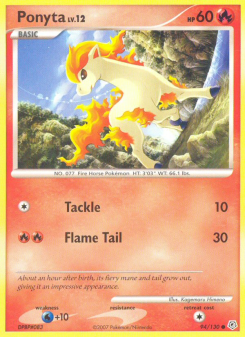 Ponyta - pokemon TCG Card