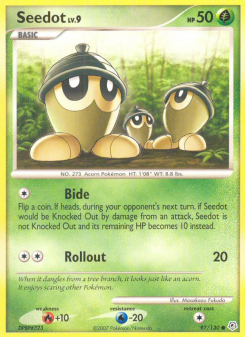 Seedot - pokemon TCG Card