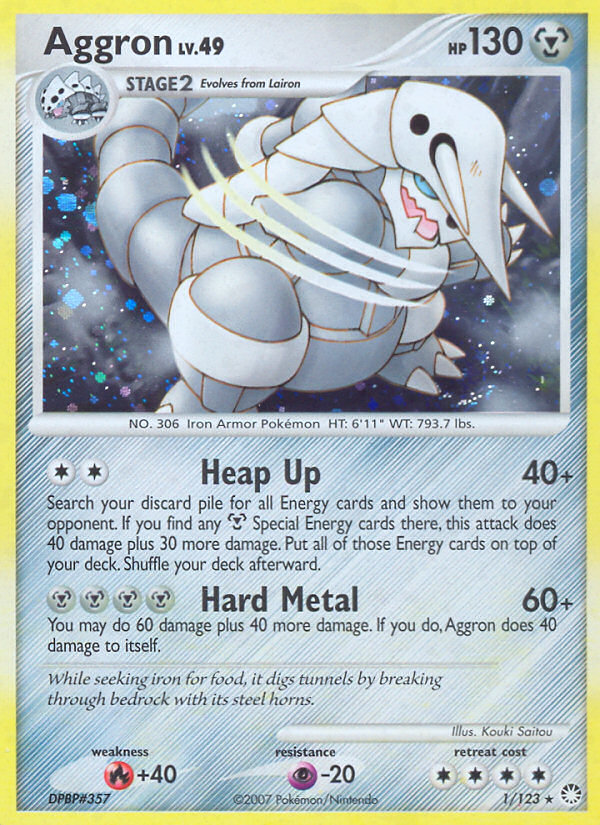 Aggron - Pokémon TCG Card