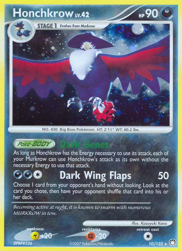 Honchkrow - Pokémon TCG Card