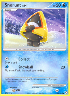 Snorunt - pokemon TCG Card