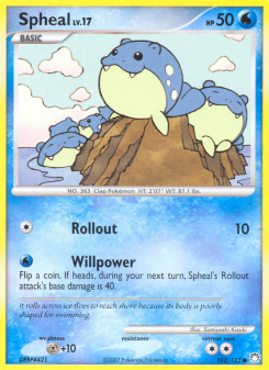 Spheal - pokemon TCG Card