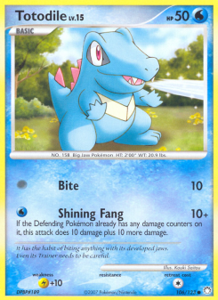 Totodile - pokemon TCG Card