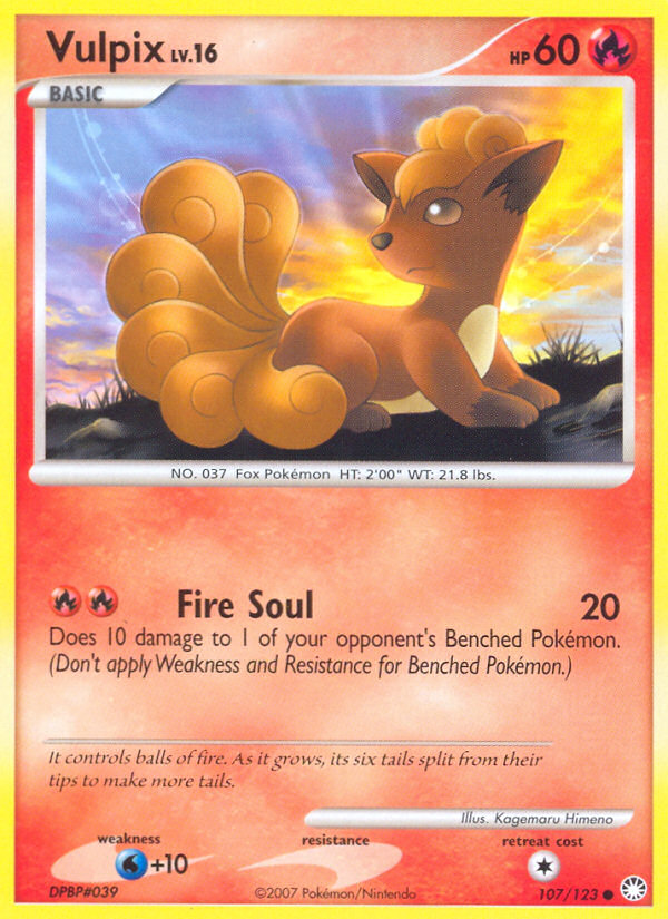Vulpix - Pokémon TCG Card