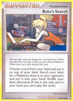 Bebe's Search - pokemon TCG Card
