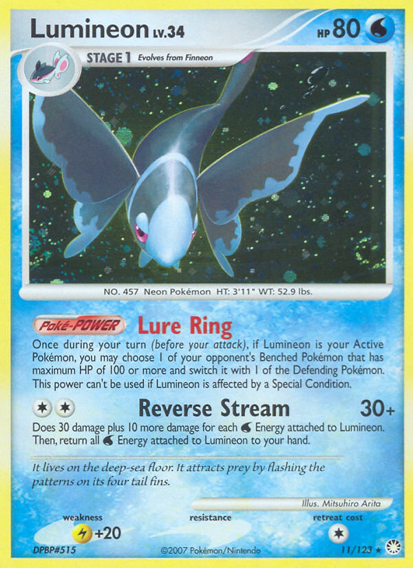 Lumineon - Pokémon TCG Card