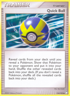 Quick Ball - pokemon TCG Card