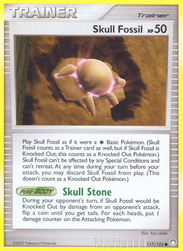 Skull Fossil - Pokémon TCG Card