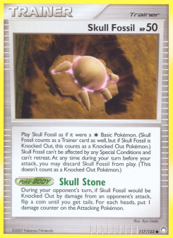 Skull Fossil - pokemon TCG Card