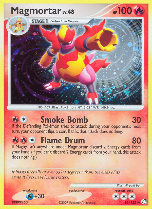 Magmortar - Pokémon TCG Card