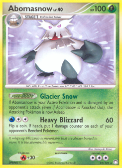 Abomasnow - pokemon TCG Card