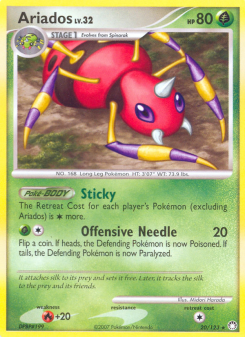 Ariados - pokemon TCG Card