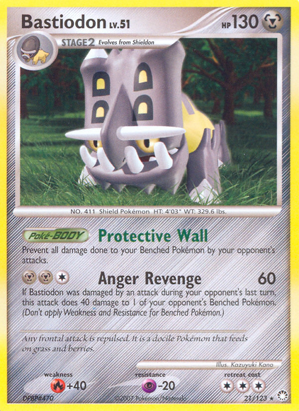 Bastiodon - Pokémon TCG Card