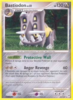 Bastiodon - pokemon TCG Card