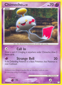 Chimecho - pokemon TCG Card