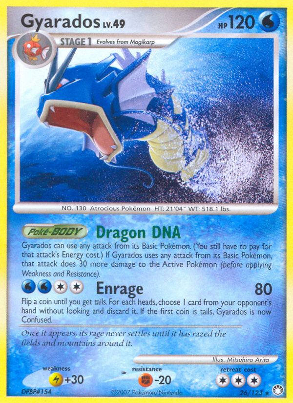 Gyarados - Pokémon TCG Card