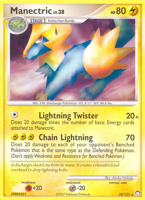 Manectric - Pokémon TCG Card