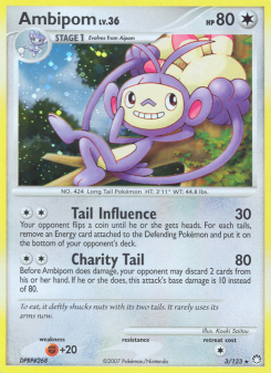 Ambipom - pokemon TCG Card