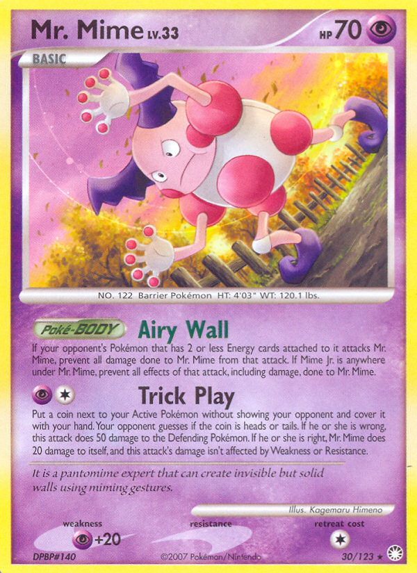 Mr. Mime - Pokémon TCG Card