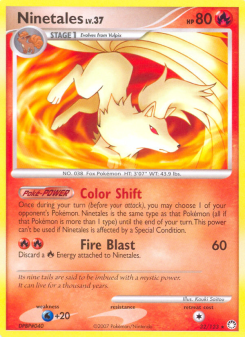 Ninetales - pokemon TCG Card