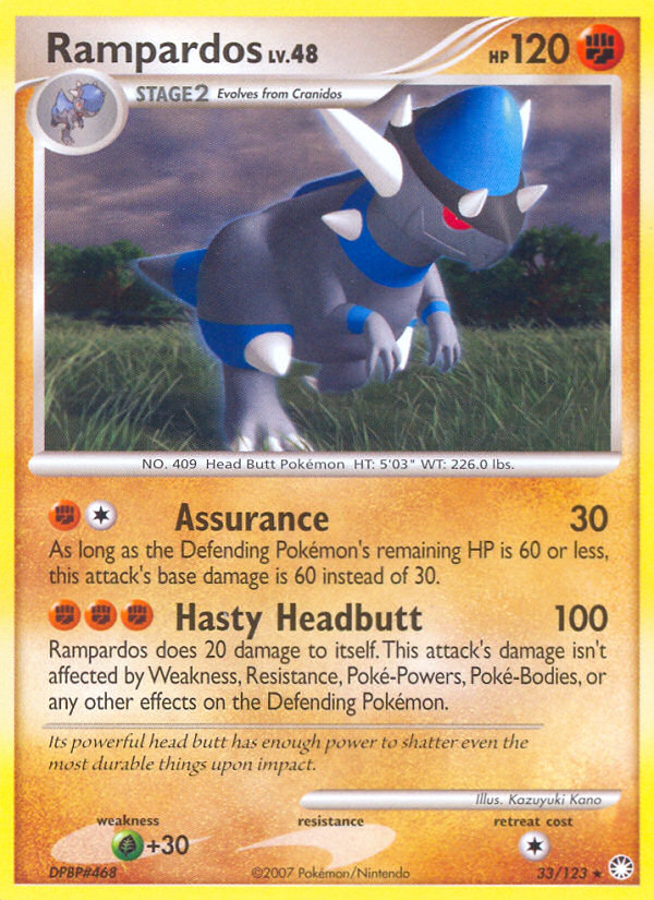 Rampardos - Pokémon TCG Card