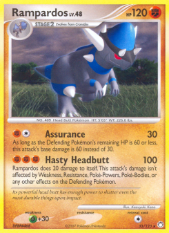 Rampardos - pokemon TCG Card