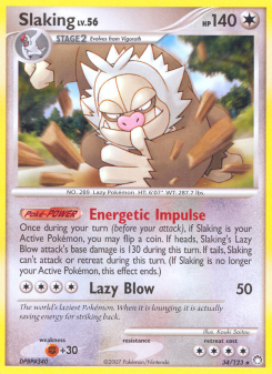 Slaking - pokemon TCG Card