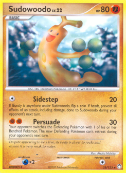 Sudowoodo - pokemon TCG Card