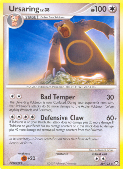 Ursaring - pokemon TCG Card