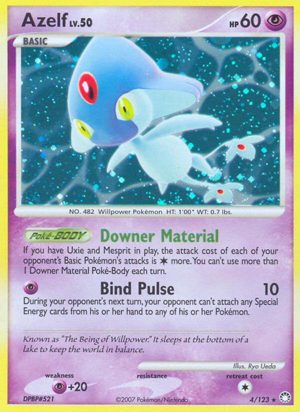 Azelf - Pokémon TCG Card