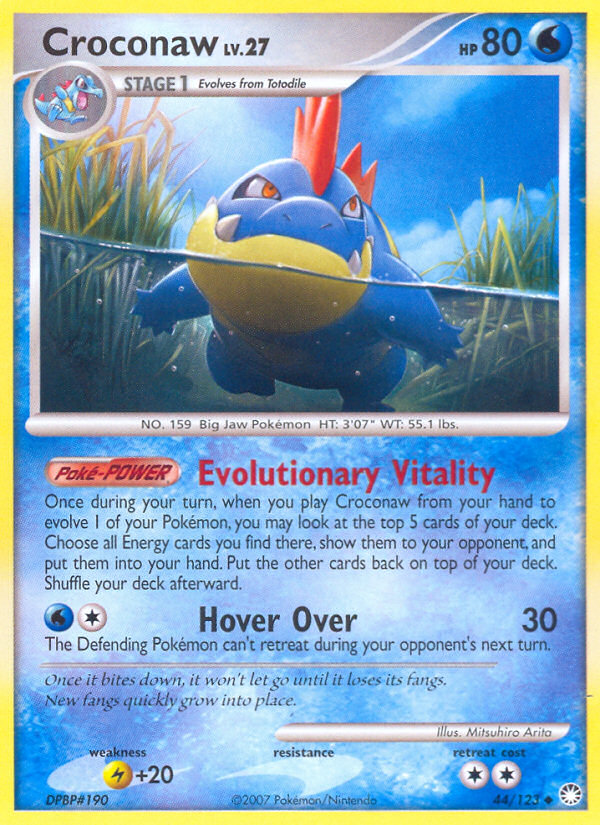 Croconaw - Pokémon TCG Card