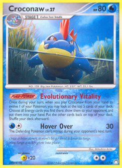 Croconaw - pokemon TCG Card