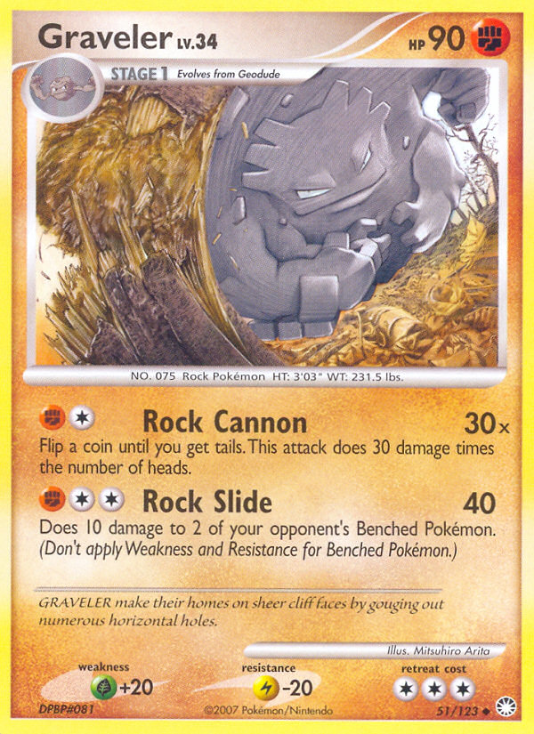 Graveler - Pokémon TCG Card