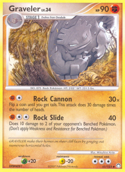 Graveler - pokemon TCG Card