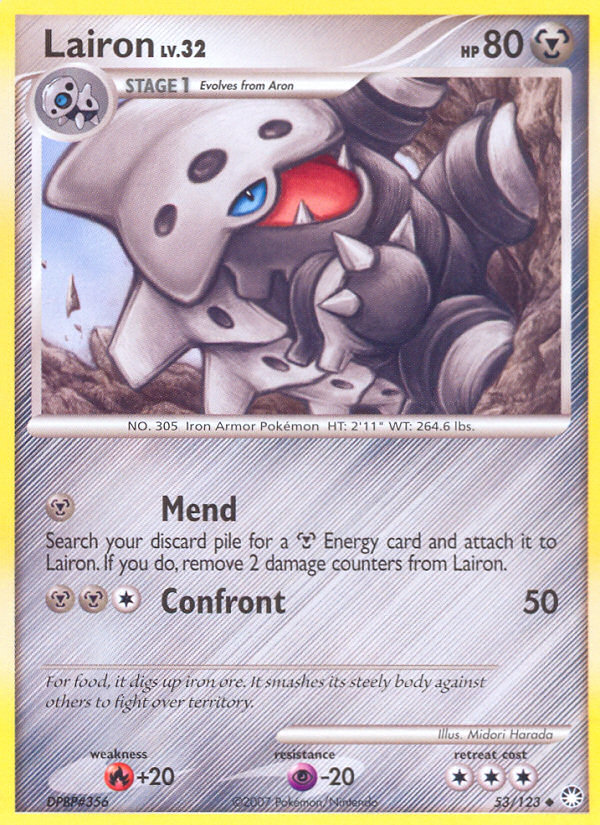 Lairon - Pokémon TCG Card
