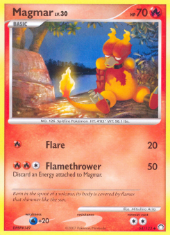 Magmar - pokemon TCG Card