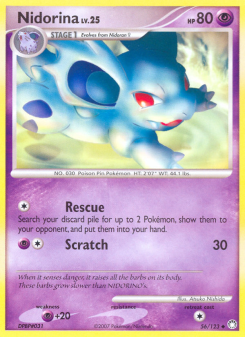 Nidorina - pokemon TCG Card
