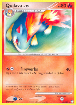 Quilava - pokemon TCG Card