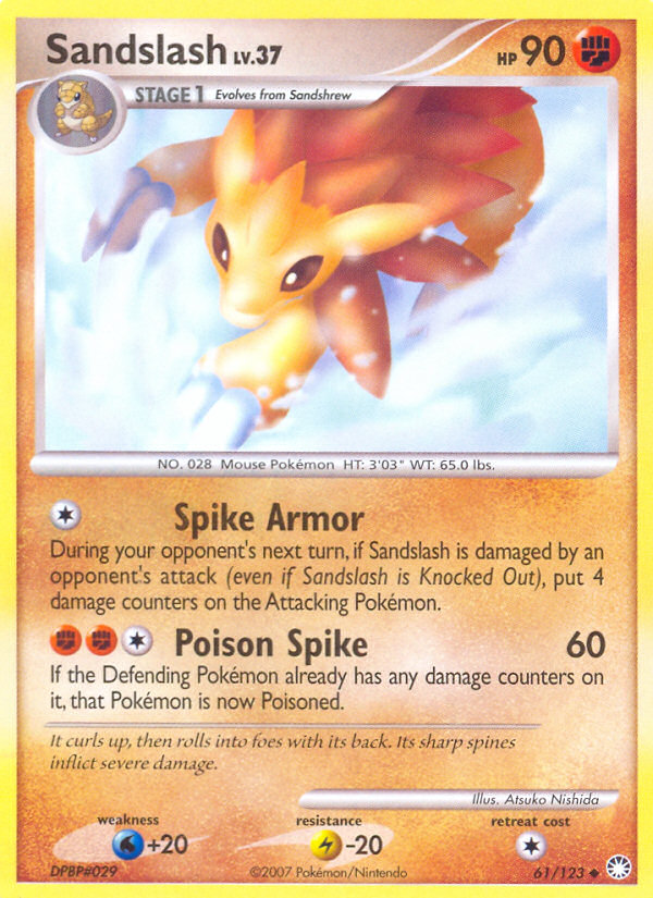 Sandslash - Pokémon TCG Card
