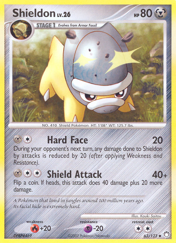 Shieldon - Pokémon TCG Card