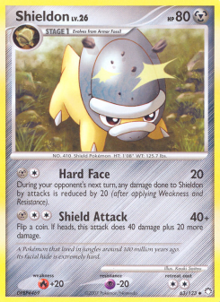 Shieldon - pokemon TCG Card
