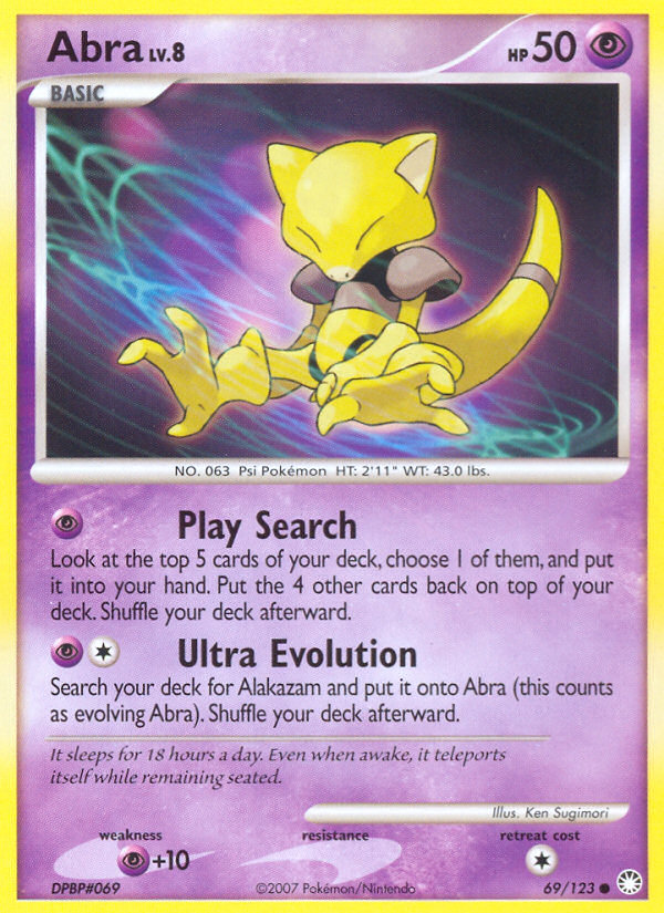 Abra - Pokémon TCG Card