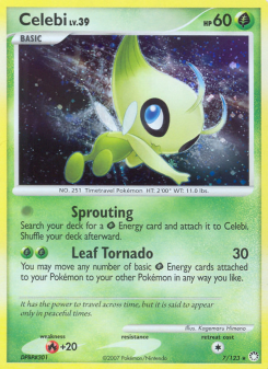 Celebi - pokemon TCG Card