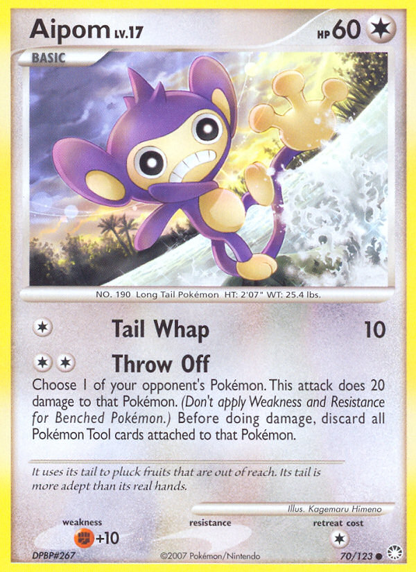 Aipom - Pokémon TCG Card