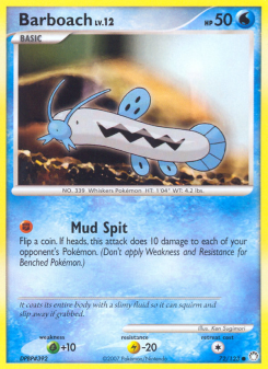 Barboach - pokemon TCG Card