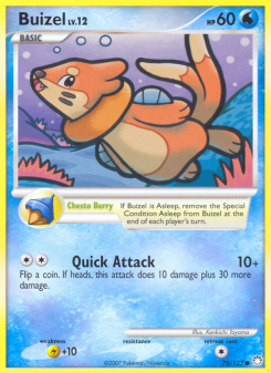 Buizel - pokemon TCG Card