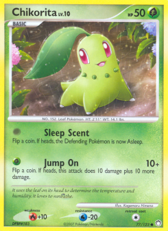 Chikorita - pokemon TCG Card