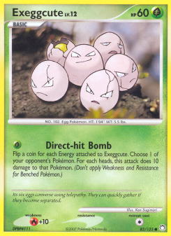 Exeggcute - pokemon TCG Card